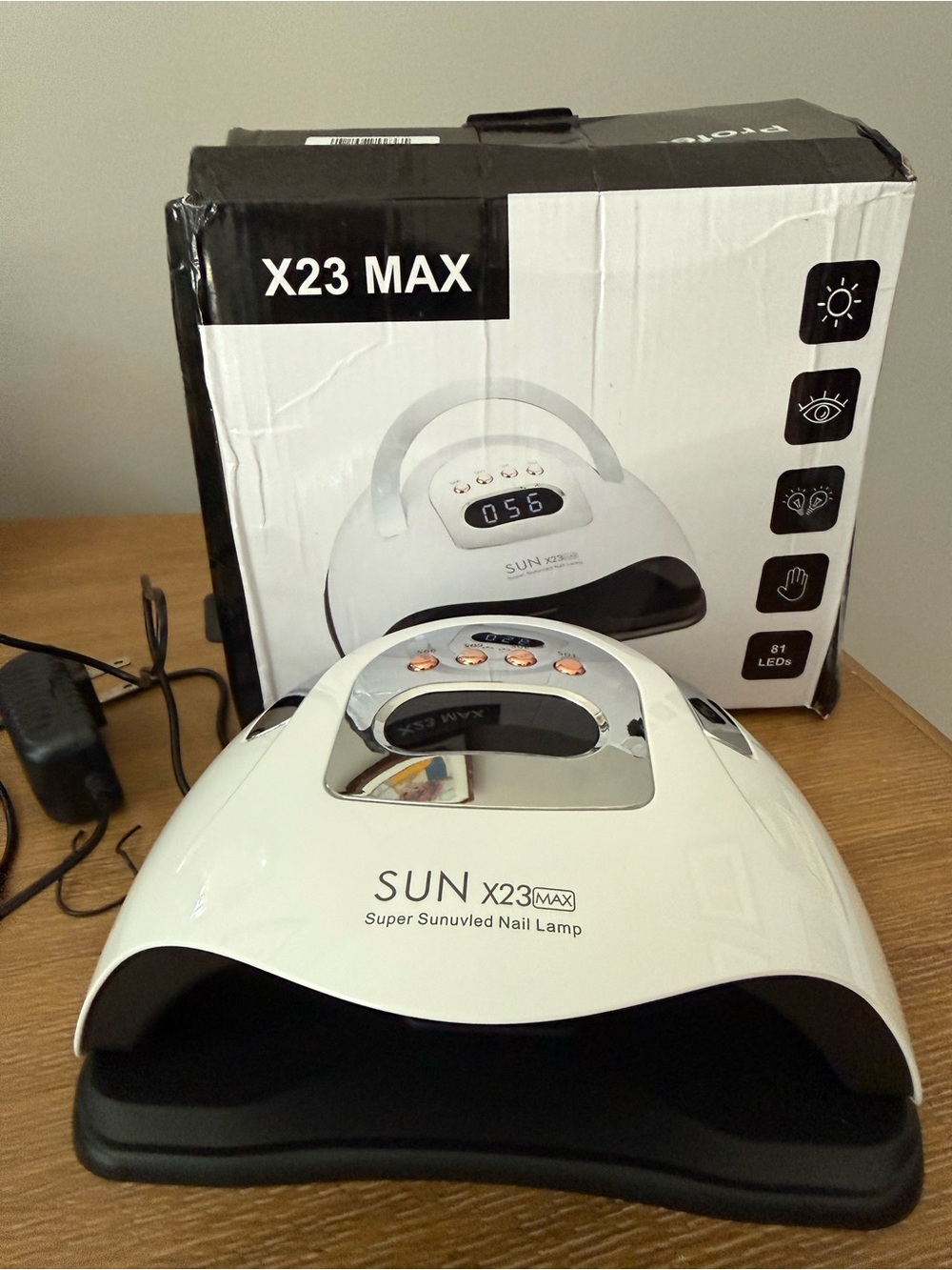 SUN X23 MAX White UV/LED Nail Lamp